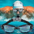 thumbnail image 4 of Gafas de natación, gafas de natación sin fugas protección completa adultos hombres mujeres jóvenes (negro), 4 of 5