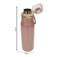 thumbnail image 3 of Botella Home Trends de Plástico Diseño Liso Rosa 590 ml, 3 of 4