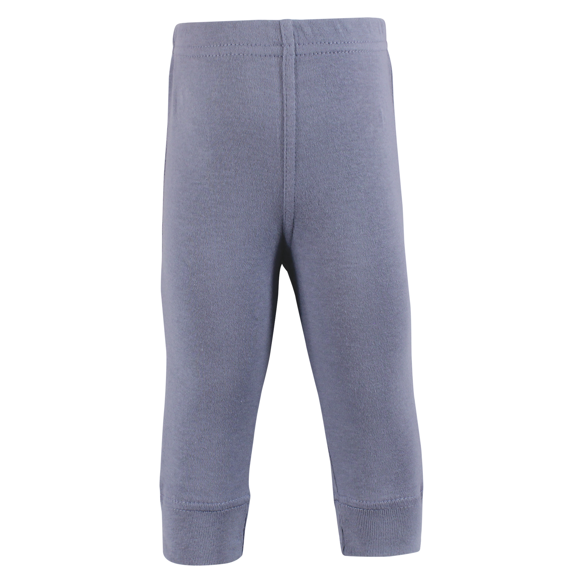 Hudson Baby Boys Cotton Pants and Leggings, Navy Gray Black, 18-24 Months