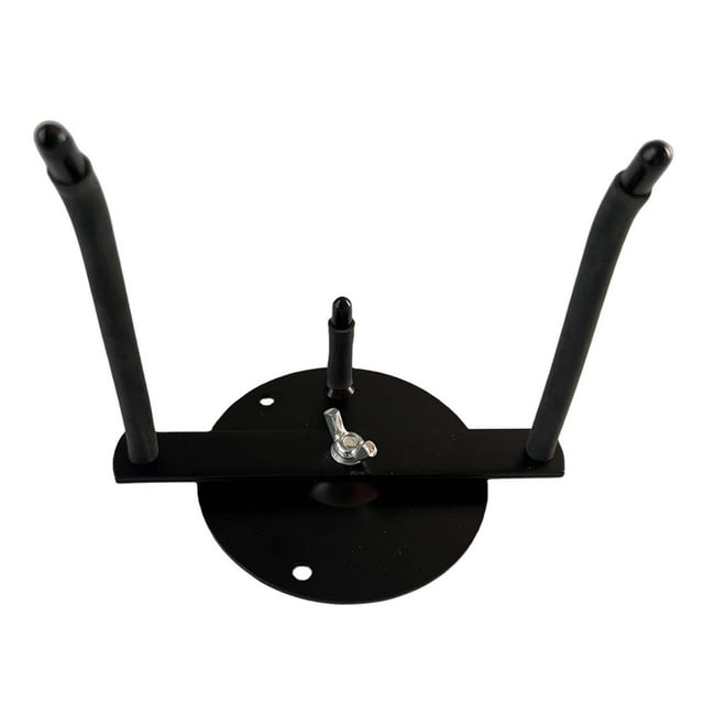 MERIGLARE Trumpet Horizontal Holder Bracket Metal Durable Music Instrument for Trumpet Round Base