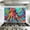 Color 3, variant on Kitchen Backsplash Peel and Stick Wall Murals Octopus Abstract Colorful Ocean Tentacles Sea Bubbles Removable Mural 35.4"W x 23.6"H, Oil Proof Vinyl Wallpaper for Fireplace & Behind Stove