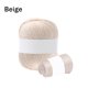 thumbnail image 1 of Hilo de tejer Cuerda de tejer mezclada Cordón de macramé grueso para manualidades de ganchillo Cuerda para hacer bricolaje, beige seitruly HA000409-08B, 1 of 6