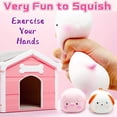thumbnail image 5 of Squishy Pig Stress Balls, Soft Stretchable TPR Animal Fidget Squeeze Toy, Sensory Stress Relief Ball for Autism ADHD Anxiety, Cute Pig Figurine Desktop Ornament Kids Adults Birthday Party Favor, 5 of 7