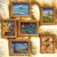 thumbnail image 5 of Van Gogh Inspired Fridge Magnet Set, Unique Art Magnets, Decorative Magnets for Fridge Refrigerator, 3D Cool Aesthetic Resin Vincent Artwork Small Oil Painting Fridge Magnet (C), 5 of 7