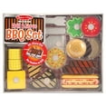 thumbnail image 4 of Melissa & Doug Grill and Serve BBQ Set (20 pcs) - Wooden Play Food and Accessories, 4 of 10