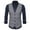 Gray, variant on Wancir Men's Layered Suit Vest Business Dress Vests Formal Wedding Waistcoat Slim Fit