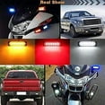 thumbnail image 5 of Side Marker Lights, 4PCS 6LED Car Marker Lights Car Side Indicators Lights 12V 24V Front Rear Side Light Position Lamps for Truck Trailer, 5 of 8