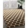 thumbnail image 2 of Ahgly Company Indoor Rectangle Patterned Deep Peach Orange Area Rugs, 7' x 10', 2 of 6