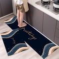 thumbnail image 3 of Alfombra de cocina duradera y resistente a la suciedad, alfombra para puerta de baño, alfombra para ducha, alfombra para pies, alfombra suave antideslizante con dibujos animados, 3 of 5
