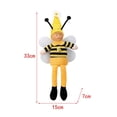 thumbnail image 2 of Bewildely Bee Doll escandinavo miel abeja elfo decoración enano muñeca ornamento para el hogar granja cocina Kits de decoración para fiestas amarillo masculino, 2 of 6