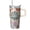 boho-224, variant on Double Wall Insulated Mug 20oz with Lid & Straw - Stainless Steel Vacuum Travel Tumbler, Leakproof Thermal Coffee Cup, Bohemian Themed