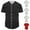 Blue-tshirts for men, variant on YanHoo Big and Tall Baseball Jerseys for Men Short Sleeve Button Down Shirts Hip Hop Hipster Sports Uniforms Outfits