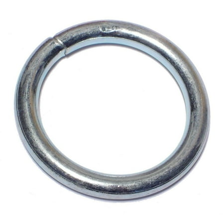

1/4 x 1-1/2 Zinc Plated Steel Welded Rings WRS-038 (5 pcs.)