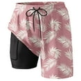 thumbnail image 4 of Men's Casual Shorts Mens Tennis Short Mens Apparel Shorts Quick Y Men Swim Shirt Baggy Cargo for Men Light Boy for Women Casual Set Denim Cargo Tall Athletic Pink S, 4 of 4