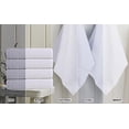thumbnail image 3 of Utopia Towels 6 Pack Medium Bath Towel Set, 24 by 48 Inches, 500 GSM 100% Ring Spun Cotton, Lightweight and Highly Absorbent Quick Drying Premium Towels for Hotel, Spa and Bathroom, White, 3 of 7