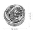 thumbnail image 4 of 50 sets of Pin Back Clutch Pin Back Locking Pin Locking Back Enamel Pin Tie Tack, 4 of 8