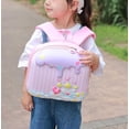 thumbnail image 5 of gcong Stylish School Backpack With Cartoon Ice Rocket Design Rucksack For Everyday Use And Casual Outings Pink, 5 of 8