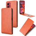 thumbnail image 1 of Folio Phone Case for Motorola Moto G05 Magnetic Kickstand Cover with Camera Protection Brown, 1 of 7
