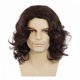 thumbnail image 1 of Men'S Short Curly Brown Wig Halloween Cosplay Wig Anime Costume Wig, 1 of 5
