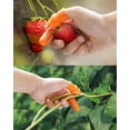 thumbnail image 5 of Thumb Knife, 12 Pack Silicone Thumb Knife Thumb Protector Harvesting Tool, Small Garden Tool Set for Vegetable, Plant, Fruit Picking and Finger Protector, 5 of 5