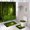 Enchanted Forest Tree, variant on 4PCS Fantasy Wonderland Shower Curtain Sets with Rugs, Green Enchanted Forest Waterfall Stream Carp Lotus Leaves Jungle Plant Botanical Nature Scenery Magic Fairy Tale Mushroom Bathroom Decor