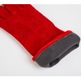 thumbnail image 4 of Guantes de jardinería TUNC cuero a prueba de espinas rojo 33 cm, 4 of 5