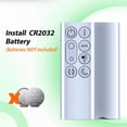 thumbnail image 5 of Replacement Remote Control for Dyson Pure Cool Purifying Fan TP04 DP04 TP06 TP07 TP09, 5 of 7