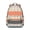 Orange-22, variant on Cute Cartoon Dinosaur Backpack for Student with Forest and Stars Theme Watercolor Dino Pattern Colorful Artistic School Bag