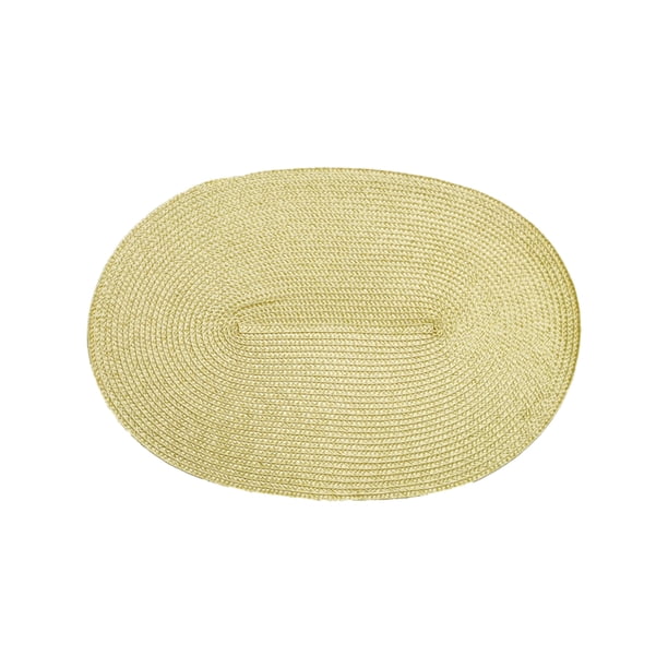 Moyic Dimensiones apropiadas de la estera del cojín del del cuenco fácil de limpiar y estera impermeable para la de comedor Mostrada beige