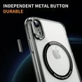 thumbnail image 2 of Magnetic for iPhone XR Case, [Compatible with MagSafe] [Full Camera Protection] [10FT Drop Protection] Non-Yellowing Shockproof Protective Slim Phone Case for iPhone XR,Black, 2 of 7