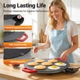 thumbnail image 5 of Non-Stick Electric Indoor Grill Pan, 2026 Upgraded Indoor Grills Electric Smokeless, Large Round Electric Griddle, Portable Electric KoreanBbq Grills, for Steaks, Pancakes, BBQ, 5 of 7