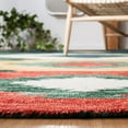 thumbnail image 5 of SAFAVIEH Aspen Mladen Southwestern Wool Area Rug, Green/Red, 8' x 10', 5 of 9