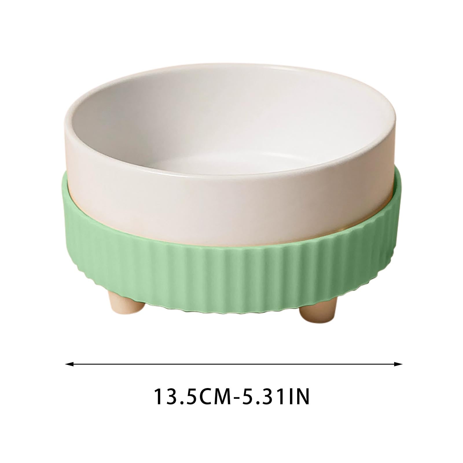 Ceramic Bowl With Constant Temperature Heating Drinking Bowl For Cats In Winter Food Bowl To The Cervical Spine Feeding Bowl