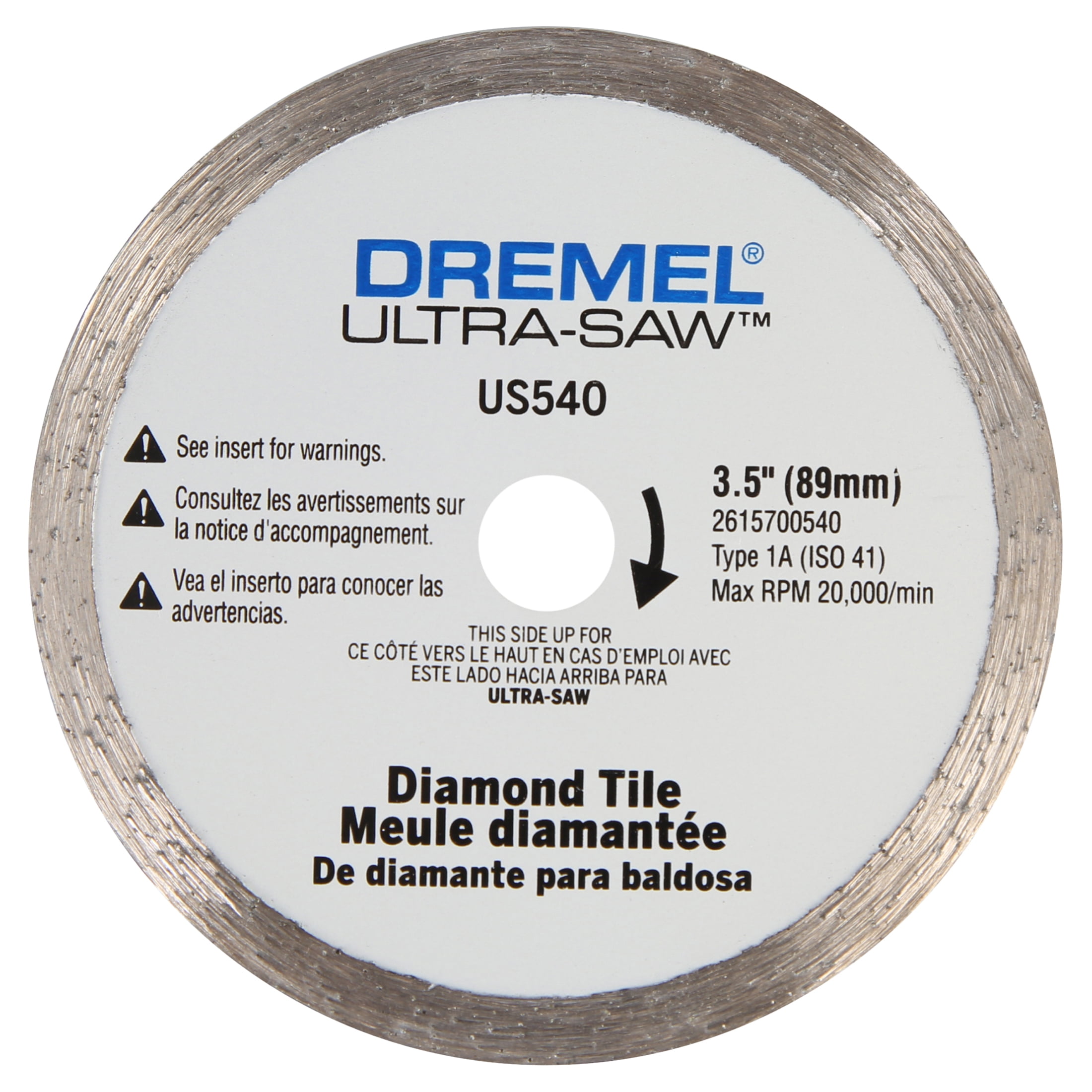 Dremel US700 Ultra-Saw Cutting Kit for Wood, Plastic, Metal, Tile, Laminates, and Cement Board, 6 Pieces
