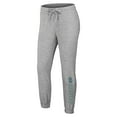 thumbnail image 4 of Women's WEAR by Erin Andrews Heather Gray Seattle Kraken Knit Long Sleeve Tri-Blend T-Shirt & Pants Sleep Set, 4 of 5