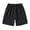 Black, variant on YLSDY Mens Cotton Shorts Casual Elastic Waist Drawstring Shorts Stretch Summer Beach Vacation Shorts with Pockets Black XXXXL