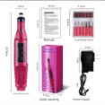 thumbnail image 3 of Máquina portátil para quitar uñas, esculpir y pulir uñas, bolígrafo eléctrico con regulación de velocidad, bolígrafo portátil para pulir uñas, 3 of 4