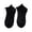 Black_001, variant on Womens Ankle Socks Sailor with Ruffle Edge Cute Heart Pattern Casual Socks Summer Lightweight Comfortable Socks for Women Green_003