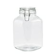 thumbnail image 3 of (2 pack) Mainstays Glass 106 oz Lock Lid Storage Jar Canister, 3 of 7