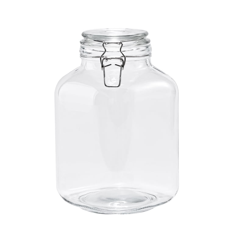 Mainstays 106 oz Clear Glass Airtight Storage Jar photo 2