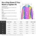 thumbnail image 6 of Picia Rainbow Scales2 Women's Men's UPF 50+ Sun Protection Hoodie Shirt Long Sleeve SPF Fishing Outdoor UV Hiking Lightweight Shirts-X-Large, 6 of 9