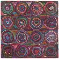 thumbnail image 1 of Safavieh Nantucket Pink Contemporary Rug - Square 6', 1 of 3