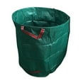 thumbnail image 2 of Leaf Storage Bag Waterproof Garden Trash Can Plastic Yard Waste Collection Bin  400L/106 Gallons, 2 of 9