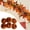 Coffee, variant on Farmhouse Fall Decor Velvet Mini Pumpkins, Small Soft Plush Pumpkin Decorations with Stems, Rustic Decor for Thanksgiving Table Tiered Tray Mantel Home Party Pink