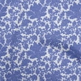 thumbnail image 1 of oneOone Cotton Poplin Medium Blue Fabric Damask Sewing Material Print Fabric By The Yard 56 Inch Wide, 1 of 4