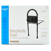 Equate Steel Adult Bed Safety Rails for Elderly & Senior Assistance, Black, 300 lb Weight Capacity