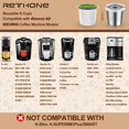 thumbnail image 2 of Copa K RETHONE reutilizable de acero inoxidable para Keurig 1.0 y 2.0, 2 of 4
