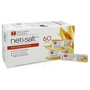 Angle View: Neti Salt Refill Sachet 60 Sachets by Himalayan Institute, Pack of 2