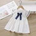 thumbnail image 2 of Ketyyh-chn99 Girls' Dresses 2024 Girl Clothes Toddler Kids Slip Dress Beach dress White,18-24 Months, 2 of 4