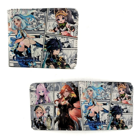 Natlan Heroes - Genshin Impact 4x5" Bi-Fold Wallet